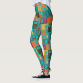 onderbroken rechthoeken leggings (Links)