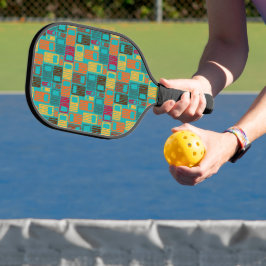 onderbroken rechthoeken pickleball paddle