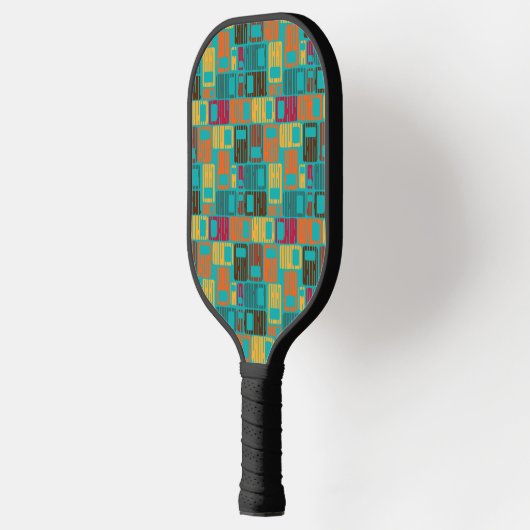 onderbroken rechthoeken pickleball paddle (Links)