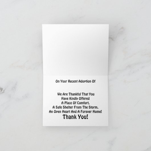 Onderdak van het Storm Pet Cat Rescue Bedankt Kaar (Binnen)