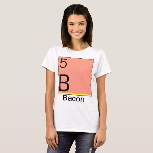 Onderdeel 5: Bacon T-shirt (Voorkant volledig)