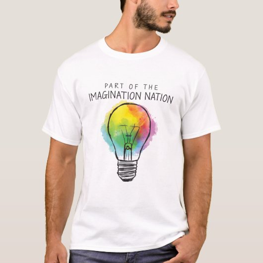 Onderdeel van de Imagination Nation T-shirt (Voorkant)