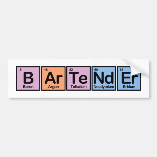 Onderdeelschande Bumpersticker (Voorkant)