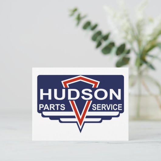 onderdeelteken Hudson Briefkaart (Staand voorkant)