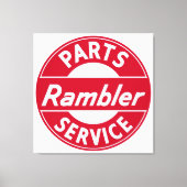 Onderdelen en serviceteken voor Rambler Canvas Afdruk (Voorkant)