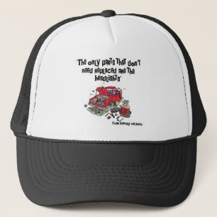 Onderdelen Funny Mechanic Trucker Pet