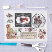  onderdelen van voorjaars ontledingspapier tissuepapier (Craft)