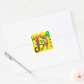 ONDERDELEN VIERKANTE STICKER (Envelop)