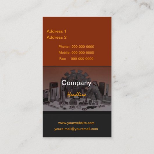 Onderdelen Visitekaartje (Voorkant)