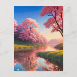 Onderdompelen in de Vrede en Schoonheid Briefkaart