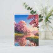 Onderdompelen in de Vrede en Schoonheid Briefkaart (Staand voorkant)