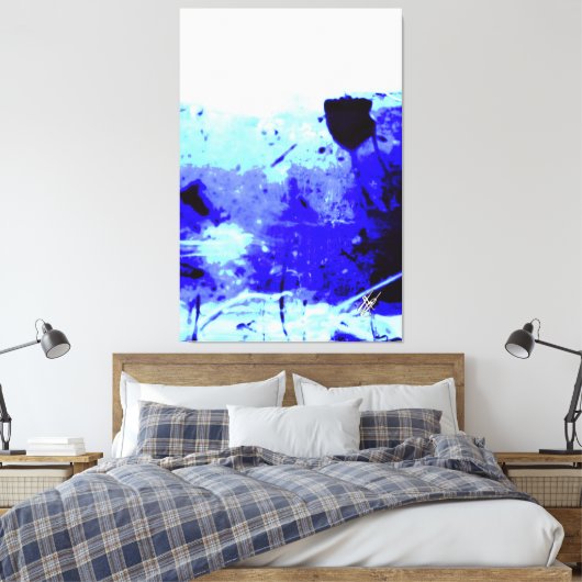 Onderdompeling Canvas Afdruk (Insitu (Slaapkamer))