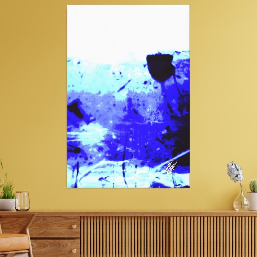 Onderdompeling Canvas Afdruk (Insitu (Woonkamer))