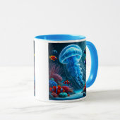 Onderdompeling in de zeebodem. mok (Voorkant rechts)