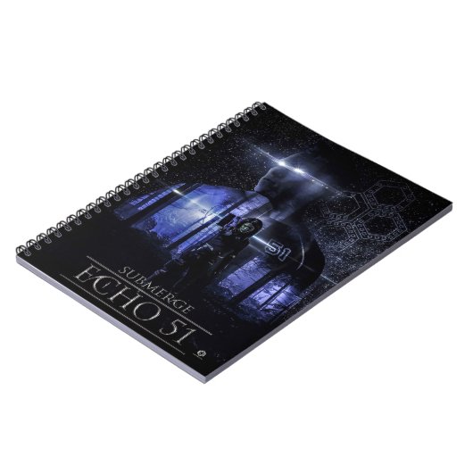 Onderdompeling Poster-notitieblok Notitieboek (Linkerzijde)