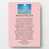 Onderdoms me Lord Plaque Fotoplaat (voorkant)