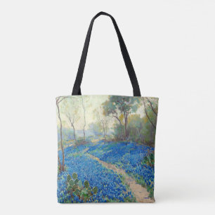 Onderdonk - A Hillside of Bluebonnets - Texas Tote Bag
