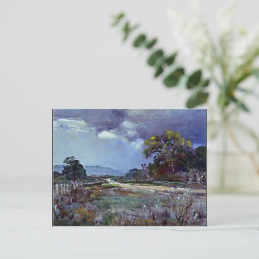 Onderdonk - Approaching Rain, Southwest Texas Briefkaart (Staand voorkant)