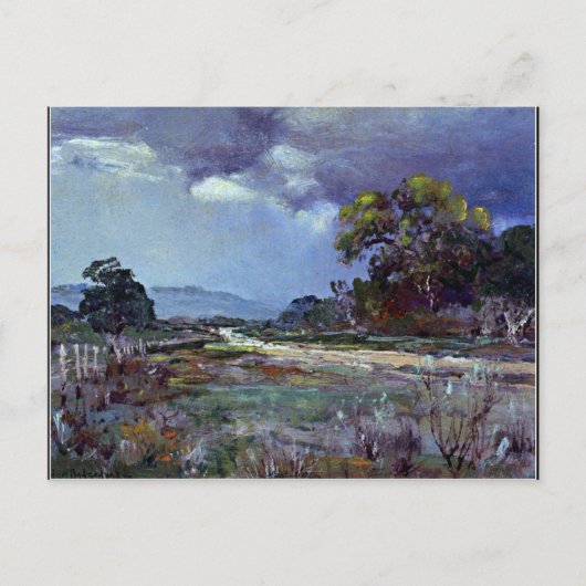 Onderdonk - Approaching Rain, Southwest Texas Briefkaart (Voorkant)