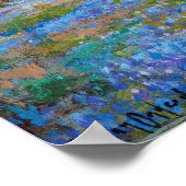 Onderdonk - Blauwboneten te laat op middag Poster (Hoek)