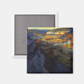 Onderdonk - Blauwen op de Guadalupe Magneet (Voorkant / Achterkant)