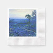 Onderdonk - Bluebonnet landschap met Cacti,  Servet (Voorkant)