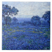 Onderdonk - Bluebonnet Scene, beeldende kunst, Tegeltje (Voorkant)