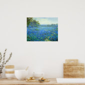 Onderdonk - Bluebonnet Scene Poster (Keuken)