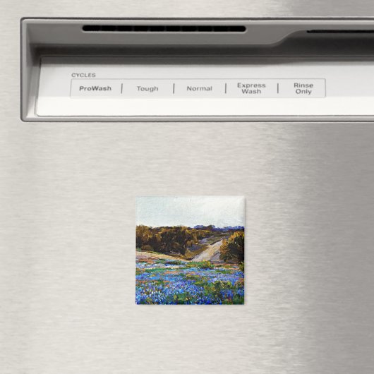 Onderdonk - Bluebonnets at Late vanmiddag Magneet (Insitu (Vaatwasser))