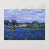 Onderdonk - Bluebonnets at Twilight 1922 Briefkaart (Voorkant)