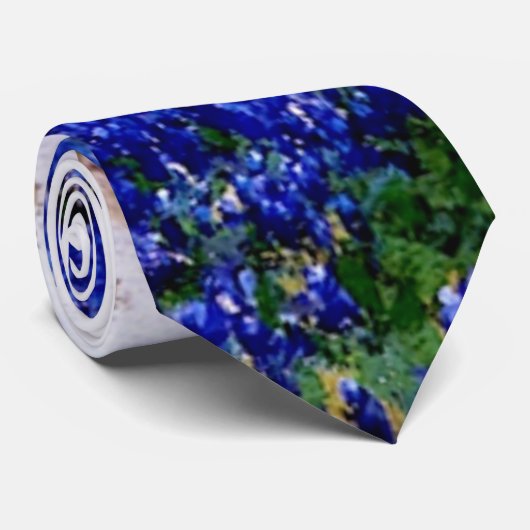 Onderdonk - Bluebonnets at Twilight, North of San Stropdas (Opgerold)