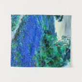 Onderdonk - Bluebonnets op de nevelige ochtend Wandkleed (Voorkant (horizontaal))