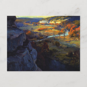 Onderdonk - Bluffs on the Guadalupe River, Briefkaart