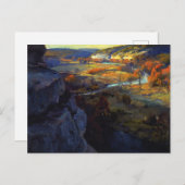 Onderdonk - Bluffs on the Guadalupe River, Briefkaart (Voorkant / Achterkant)