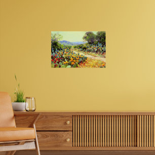 Onderdonk - Cactus in Bloei Poster