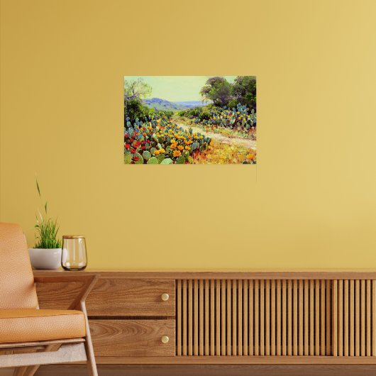 Onderdonk - Cactus in Bloom Poster (Woonkamer 2)