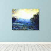 Onderdonk - Dawn in the Hills Canvas Afdruk (Insitu (Houten vloer))