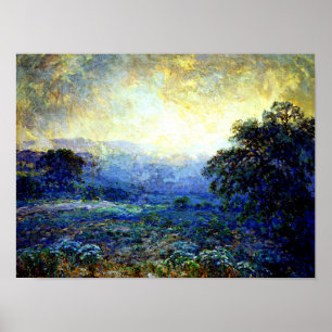 Onderdonk - Dawn in the Hills Poster