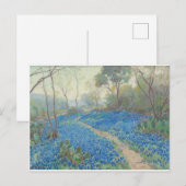Onderdonk - Een heuvel van Bluebonnets Briefkaart (Voorkant / Achterkant)