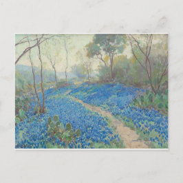 Onderdonk - Een heuvel van Bluebonnets Briefkaart