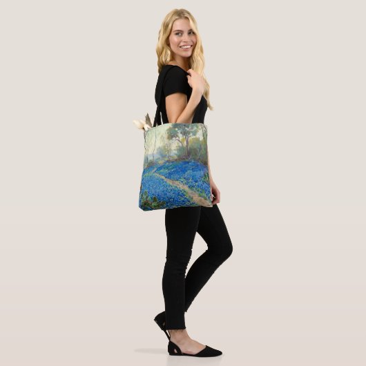 Onderdonk - Een heuvelhelling van blauwe bonen - T Tote Bag (Op model)
