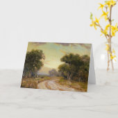 Onderdonk - Evening near Jackson, Southwest Texas Kaart (Gele Bloem)