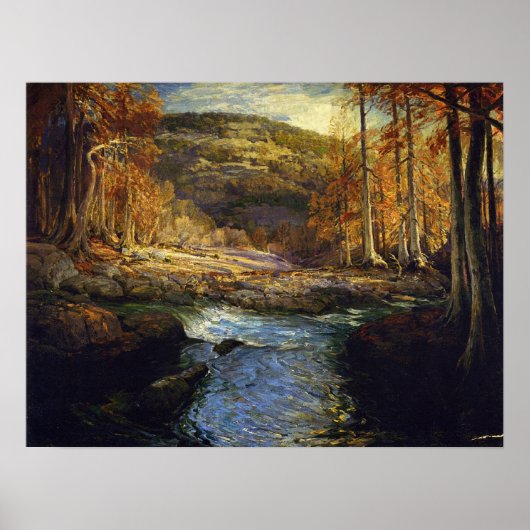 Onderdonk - Forest Stream, hoofdwateren van Guadal Poster (Voorkant)