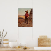 Onderdonk - Goat Herder in San Antonio Quarry 1909 Poster (Keuken)