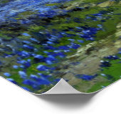 Onderdonk - Goedemorgen in de Bluebonnets Poster (Hoek)