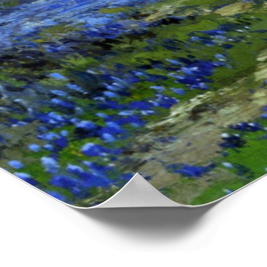 Onderdonk - Goedemorgen in de Bluebonnets Poster (Hoek)