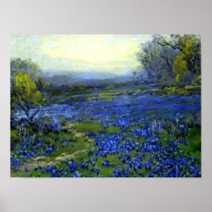 Onderdonk - Goedemorgen in de Bluebonnets Poster