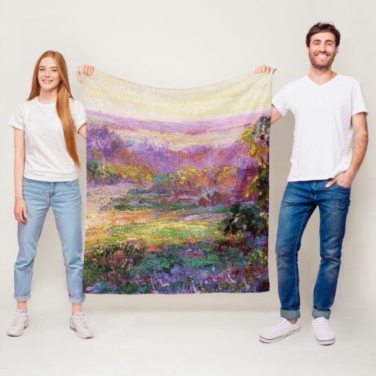 Onderdonk - Last Rays of Sunlight Fleece Deken (In situ)