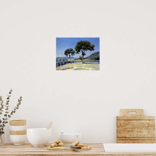 Onderdonk - Live Oak Trees Poster (Keuken)