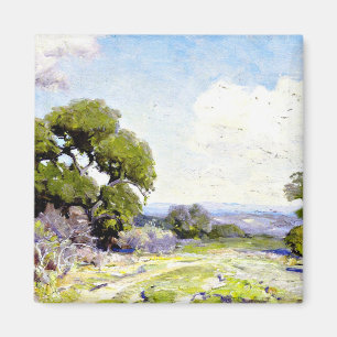 Onderdonk - Morning in the Live Oaks, Boerne, Texa Magneet
